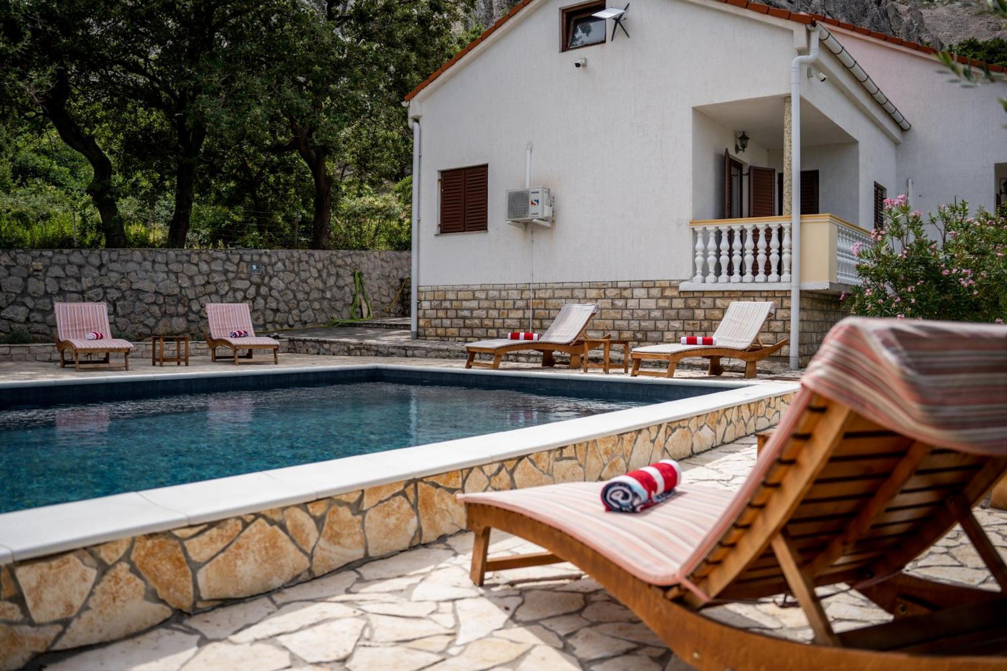 Villa Pag Dubrava Relax With Pool Bosana Kültér fotó